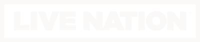 Live Nation logo, white text inside a rectangular border.